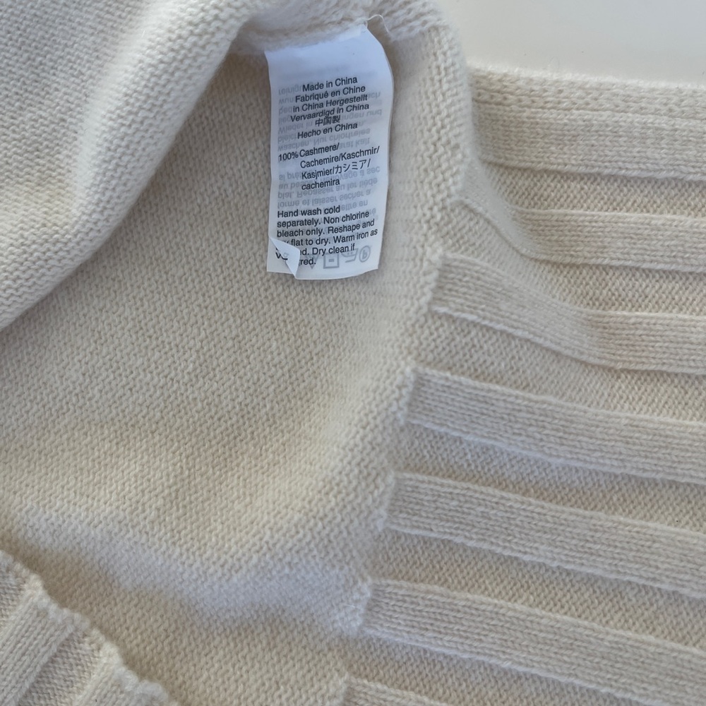 J. Crew Cream Turtleneck Sweater - Picture 7 of 10